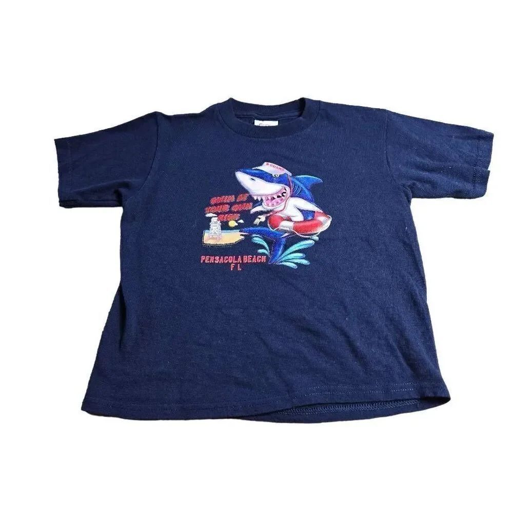 Delta Pensacola Shark Boys shirt 5T